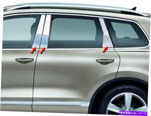 trim panel XeXN̒̓e6PCS QAAEBhEgVW TOUAREG 11-17 Stainless Chrome Pillar Posts 6PCS QAA Window Trim FOR VW Touareg 11-17