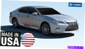trim panel NANZT[e[p[ANZggtBbg13-18NTXES 4P Chrome Accessories Tapered Accent Trim fit 13-18 Lexus ES 4P