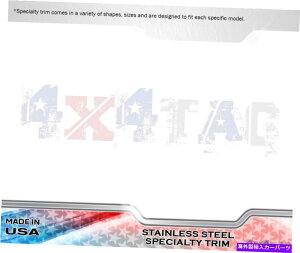 trim panel �X�e�����X�|�t�����g�t�[�h���^�[�L�b�g5pc�͓��Y�^�C�^��16-17�ɓK�����܂� Stainless Steel Front Hood Letter Kit 5PC Fits Nissan Titan 16-17�y���s�A���i�z