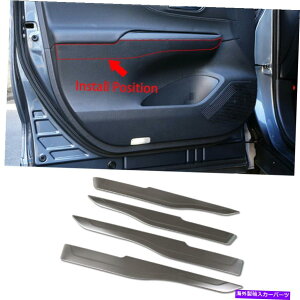 trim panel tBbgg^xU2021 2022CeAhAplA[XgJo[gVo[ Fit Toyota VENZA 2021 2022 Interior Door Panel Armrest Cover Trims Silver