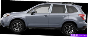 trim panel QAA PP14442ステンレス鋼柱ポストトリム2014-2018フォレスター向けのPCセット QAA PP14442 Stainless Steel Pillar Post Trim 8 Pc Set For 2014-2018 Forester