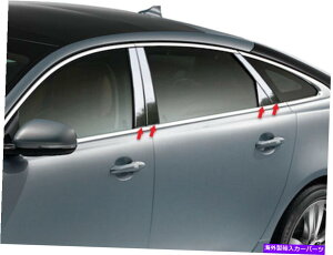 trim panel XeXN̓e8PCS QAA PILLARJo[WK[XJ 2011-2017 Stainless Chrome Pillar Posts 8PCS QAA Pillar Covers FOR Jaguar XJ 2011-2017
