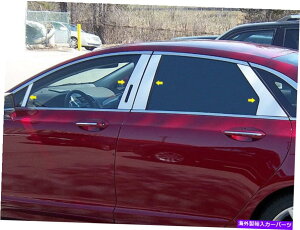 trim panel XeXN̓e8PCS QAA PILLARJo[J[MKZ 13-20 Stainless Chrome Pillar Posts 8PCS QAA Pillar Covers FOR Lincoln MKZ 13-20