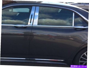 trim panel XeXN̓e6PCSJ[R`l^QAAEBhEg17-20 Stainless Chrome Pillar Posts 6PCS QAA Window Trim FOR Lincoln Continental 17-20