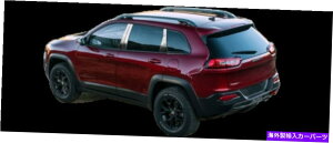 trim panel QAA PP54091XeX|̒|Xgg2014-2021 CHEROKEEpPCZbg QAA PP54091 Stainless Steel Pillar Post Trim 6 Pc Set For 2014-2021 Cherokee