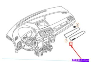trim panel 新しいアウディQ3 8Uインストルメントパネル左トリムRHD 8U2853189L1L1オリジナル NEW AUDI Q3 8U INSTRUMENT PANEL LEFT TRIM RHD 8U2853189L1L1 ORIGINAL