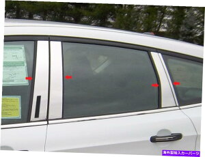 trim panel XeXN̓e8PCS QAA PILLARJo[tH[hGXP[v2013-2019 Stainless Chrome Pillar Posts 8PCS QAA Pillar Covers FOR Ford Escape 2013-2019