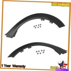 trim panel 2�̃��A�̉E���ƍ��z�C�[���I�[�v�j���O���[���f�B���O�t�B�b�g2013-16�X�o���N���X�g���b�NXV�̃Z�b�g Set Of 2 Rear Right & Left Wheel Opening Molding Fit 2013-16 Subaru Crosstrek XV�y���s�A���i�z