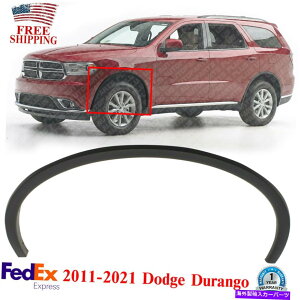 trim panel 2011-2021 Dodge Durango�̃t�����g�z�C�[���I�[�v�j���O���[���f�B���O���h���C�o�[�T�C�h Front Wheel Opening Molding Left Driver Side For 2011-2021 Dodge Durango�y���s�A���i�z