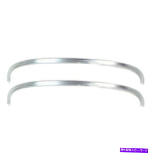 trim panel 88-02V{[CKgbNtgtF_[[fBO[fBOgA[`NZbgyA For 88-02 Chevy CK Truck Front Fender Molding Moulding Trim Arch Chrome SET PAIR