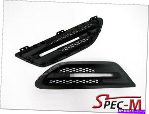 trim panel BMW F10 5V[YM5Z_}bgubNtF_[TChOJo[}[J[g BMW F10 5-Series M5 Sedan Matte Black Fender Side Grille Cover Marker Trims