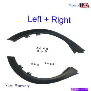 trim panel �X�o���N���X�g���b�Lxv�̃��A�E+���z�C�[���I�[�v�j���O���[���f�B���O�Z�b�g2PC���������� Rear Right+Left Wheel Opening Molding For Subaru Crosstrek XV Replace Set 2PCS�y���s�A���i�z