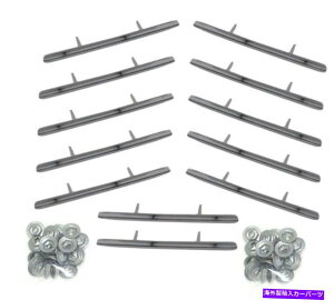 trim panel 1967-68|eBAbNt@CAo[hNH[^[pl[fBOg[o[Zbg - AJŃCh 1967-68 Pontiac Firebird Quarter Panel Molding Trim Louvers Set - Made in USA