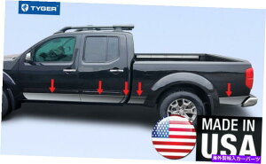trim panel NbJ[plg6.25 "w for 05-20YteBAN[Lu6 'xbh10p Chrome Rocker Panel Trim 6.25"W for 05-20 Nissan Frontier Crew Cab 6' Bed 10P