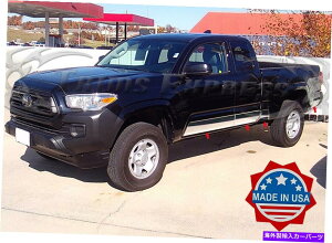 trim panel �t�B�b�g�F16-2022�g���^�^�R�}�A�N�Z�X/ext Cab 6 '�V���[�g�x�b�h���b�J�[�p�l���g����6 10pc fit:16-2022 Toyota Tacoma Access/Ext Cab 6' Short Bed Rocker Panel Trim 6 10Pc�y���s�A���i�z
