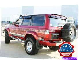 trim panel フィット：1991-1994トヨタランドクルーザーロッカーパネルトリム8pc 6 "ボディサイドモールディング fit:1991-1994 Toyota Landcruiser Rocker Panel Trim 8Pc 6" Body Side Molding