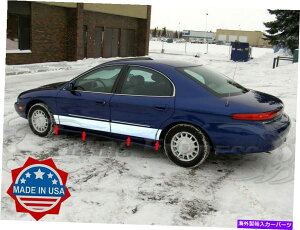 trim panel 1992-1995�}�[�L�����[�Z�[�u��4DR�Z�_���N�������b�J�[�p�l�����[���f�B���O�g����6 7/8 BW 8PC 1992-1995 Mercury Sable 4Dr Sedan Chrome Rocker Panel Molding Trim 6 7/8 BW 8Pc�y���s�A���i�z