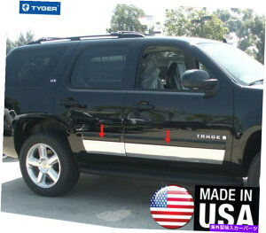 trim panel 05-13�̃^�C�K�[�W�[�v�O�����h�`�F���L�[���b�J�[�p�l���X�e�����X�X�`�[���g����7 10pc TYGER For 05-13 Jeep Grand Cherokee Rocker Panel Stainless Steel Trim 7 10PC