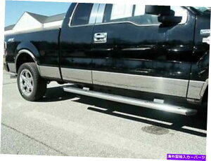 trim panel 2009-2014 Ford F-150 Super Cab 8 'Rocker Panel Trim 10pc 7 "ステンレス鋼NF 2009-2014 Ford F-150 Super Cab 8' Rocker Panel Trim 10Pc 7" Stainless Steel NF
