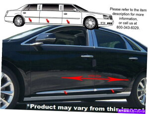 trim panel �X�e�����X���b�J�[�p�l���g����6 PC�t�B�b�g2013-2019�L���f���b�NXTS�����W��48�C���` Stainless Rocker Panel Trim 6 Pc Fits 2013-2019 Cadillac XTS Limousine 48 in�y���s�A���i�z