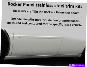 trim panel XeXX`[bJ[plg6PCtBbg2006-2011LfbNDTS ACCUBURITED41IN Stainless Steel Rocker Panel Trim 6Pc Fits 2006-2011 Cadillac DTS Accubuilt 41in