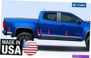 trim panel Chrome Rocker Panel Trim 3?4.75 ��15-20 Chevy Colorado Crewcab Sb 12p Chrome Rocker Panel Trim 3 to 4.75 Wide for 15-20 Chevy Colorado CrewCab SB 12P�y���s�A���i�z