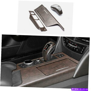 trim panel 2020�N�̃L���f���b�NCT6 ABS�T���_���E�b�h�O���C���J�[�R���\�[���M�A�V�t�g�p�l���g���� For 2020 Cadillac CT6 ABS Sandal Wood Grain Car Console Gear Shift Panel Trim�y���s�A���i�z