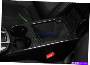 trim panel |VF}J15-21p̃AJ[{t@Co[R\[EH[^[Jbvz_[plJo[ Real Carbon Fiber Console Water Cup Holder Panel Cover For Porsche Macan 15-21