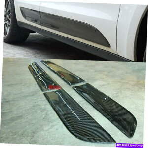 trim panel J[{t@Co[hApl2014-2018̃TChg܂|VF}J Carbon Fiber Door Panel Trims Side for 2014-2018 Porsche Macan