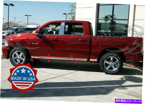 trim panel �t�B�b�g�F2009-2018 Dodge Ram Crew Cab 5.7 '�V���[�g�x�b�hN/F�{�f�B�T�C�h���[���f�B���O�g����L fit:2009-2018 Dodge Ram Crew Cab 5.7' Short Bed N/F Body Side Molding Trim L�y���s�A���i�z