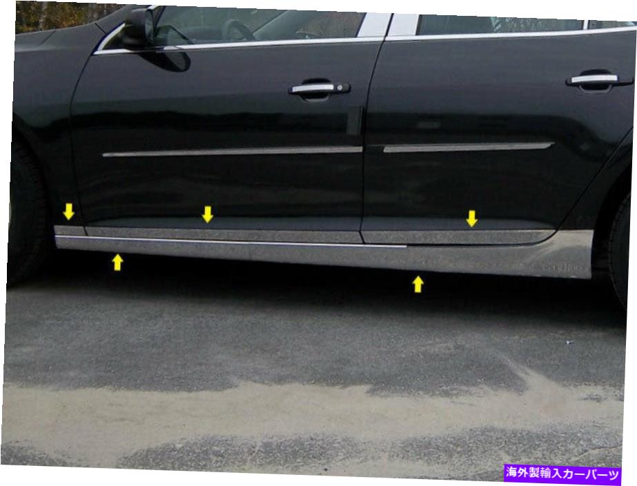 trim panel ステンレススチールロッカーパネルトリム10pcフィット2013-2015シボレーマリブ Stainless Steel Rocker Panel Trim 10Pc Fits 2013-2015 Chevy Malibu：Us Custom Parts Shop USDM
