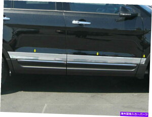 trim panel QAA TH51330XeXAbp[bJ[plg2011-2019GNXv[[ɃZbg QAA TH51330 Stainless Upper Rocker Panel Trim 6 Pc Set For 2011-2019 Explorer