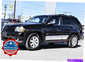 trim panel tBbgF2005-2010W[vOh`FL[hSRT8bJ[plgXeX4PC 7 " fit:2005-2010 Jeep Grand Cherokee Laredo SRT8 Rocker Panel Trim Stainless 4Pc 7"