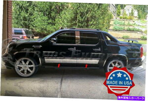 trim panel 2007-2014�L���f���b�N�G�X�J���[�hESV����SUV/EXT�s�b�N�A�b�v���b�J�[�p�l���g����4PC 6  2007-2014 Cadillac Escalade ESV Longer SUV/EXT Pickup Rocker Panel Trim 4Pc 6�y���s�A���i�z