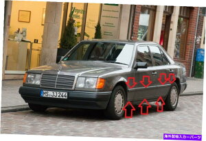 trim panel ZfXxcW124Z_Abp[у[[bJ[pl[fBOgZbg14 PCS Mercedes Benz W124 Sedan Upper and Lower Rocker Panel Moulding Trim Set 14 PCS