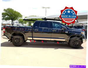 trim panel tBbgF2007-2021g^chN[}bNXLu6.8 'V[gxbhbJ[plg8 "8pc fit:2007-2021 Toyota Tundra Crew Max Cab 6.8' Short Bed Rocker Panel Trim 8" 8Pc