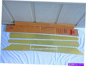 trim panel 1958 FORD FAIRLANE 4hAJg[NugS[htBjbVpl[fBOnos 1958 Ford Fairlane 4 Door Country Club Trim Gold Finish Panel Mouldings NOS