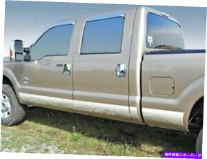 trim panel 2011-2016 FORD F-250/F-350 CREW CAB SHORT BED ROCKER PANLE TRIM 6 �X�e�����X 2011-2016 Ford F-250/F-350 Crew Cab Short Bed Rocker Panel Trim 6 Stainless�y���s�A���i�z