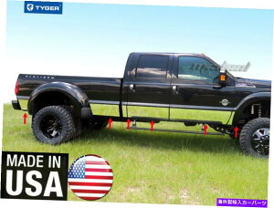 trim panel Tyger2016N11ɓK܂Ford F250/F350 Super Duty Duelie Rocker Panel Trim 10.5 "12pc TYGER Fits 11-2016 Ford F250/F350 Super Duty Duelie Rocker Panel Trim 10.5" 12PC