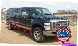 trim panel 1999-2010�t�H�[�h�X�[�p�[�f���[�e�B/F-2550�N���[�L���u�V���[�g�x�b�h���b�J�[�p�l���g����12pc 6  1999-2010 Ford Super Duty/F-250 Crew Cab Short Bed Rocker Panel Trim 12Pc 6�y���s�A���i�z