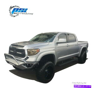 trim panel �g���@�\w/�g�����X�^�C���t�F���_�[�t���A�̓g���^�c���h��2014-2021�h���\ Extension w/ Trim Style Fender Flares Fits Toyota Tundra 2014-2021 Paintable