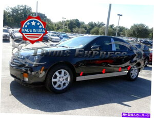 trim panel 2003-2007�L���f���b�NCTS���b�J�[�p�l���g�����{�f�B�T�C�h���[���f�B���O�X�e�����X8pc 4 1/2  2003-2007 Cadillac CTS Rocker Panel Trim Body Side Molding Stainless 8Pc 4 1/2�y���s�A���i�z