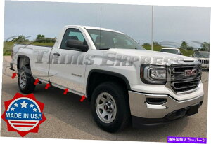 trim panel 2014-2018 GMC Sierra���M�����[�L���u6.8 '�V���[�g�x�b�h���b�J�[�p�l���g����5 1/2 10pc 2014-2018 GMC Sierra Regular Cab 6.8' Short Bed Rocker Panel Trim 5 1/2 10Pc�y���s�A���i�z