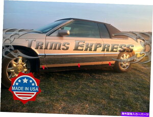 trim panel 1992-2002�L���f���b�N�G���h���h���b�J�[�p�l���g�����{�f�B�T�C�h���[���f�B���OBW 5 1/4 6PC 1992-2002 Cadillac Eldorado Rocker Panel Trim Body Side Molding BW 5 1/4 6Pc�y���s�A���i�z
