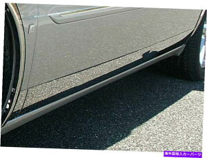 trim panel ステンレスロッカーパネルトリム8PCフィット2006-2011キャデラックDTS Stainless Rocker Panel Trim 8Pc Fits 2006-2011 Cadillac DTS