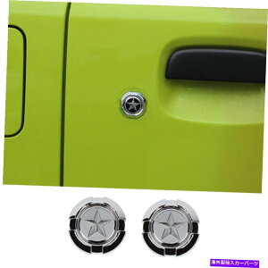 N[Jo[ ؃W~j[2019-2023ANZT[̃NABSJ[hAL[WbN\PbgJo[ Chrome ABS Car Door Key Jack Socket Cover For Suzuki Jimny 2019-2023 Accessories