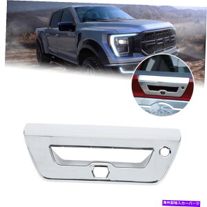 N[Jo[ Ne[Q[ghAnh{EJo[tH[hF150 2015+Jp̃gt[ Chrome Tailgate Door Handle Bowl Cover Trim Frame for Ford F150 2015+with Camera