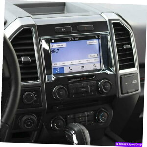 �N���[���J�o�[ Chrome Dashboard GPS�i�r�Q�[�V�����p�l�������t���[��Ford F150�p�̃g�����J�o�[ Chrome Dashboard GPS Navigation Panel Decoration Frame Trim Cover for Ford F150