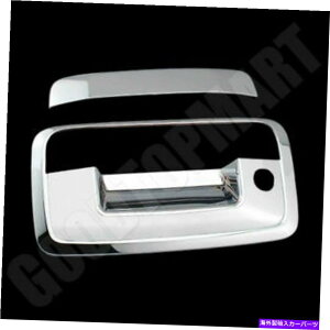 N[Jo[ GMC Sierra 2014 15 16 17 18 Chrome Tailgate Cover w/o BuJ For GMC SIERRA 2014 15 16 17 18 Chrome Tailgate Cover W/O BU CAMERA