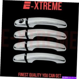 N[Jo[ GMCn`10-15N4hAnhJo[tq̌ FOR GMC TERRAIN 10-15 CHROME 4 DOORS HANDLES COVERS W/OUT PASSENGER KEYHOLE